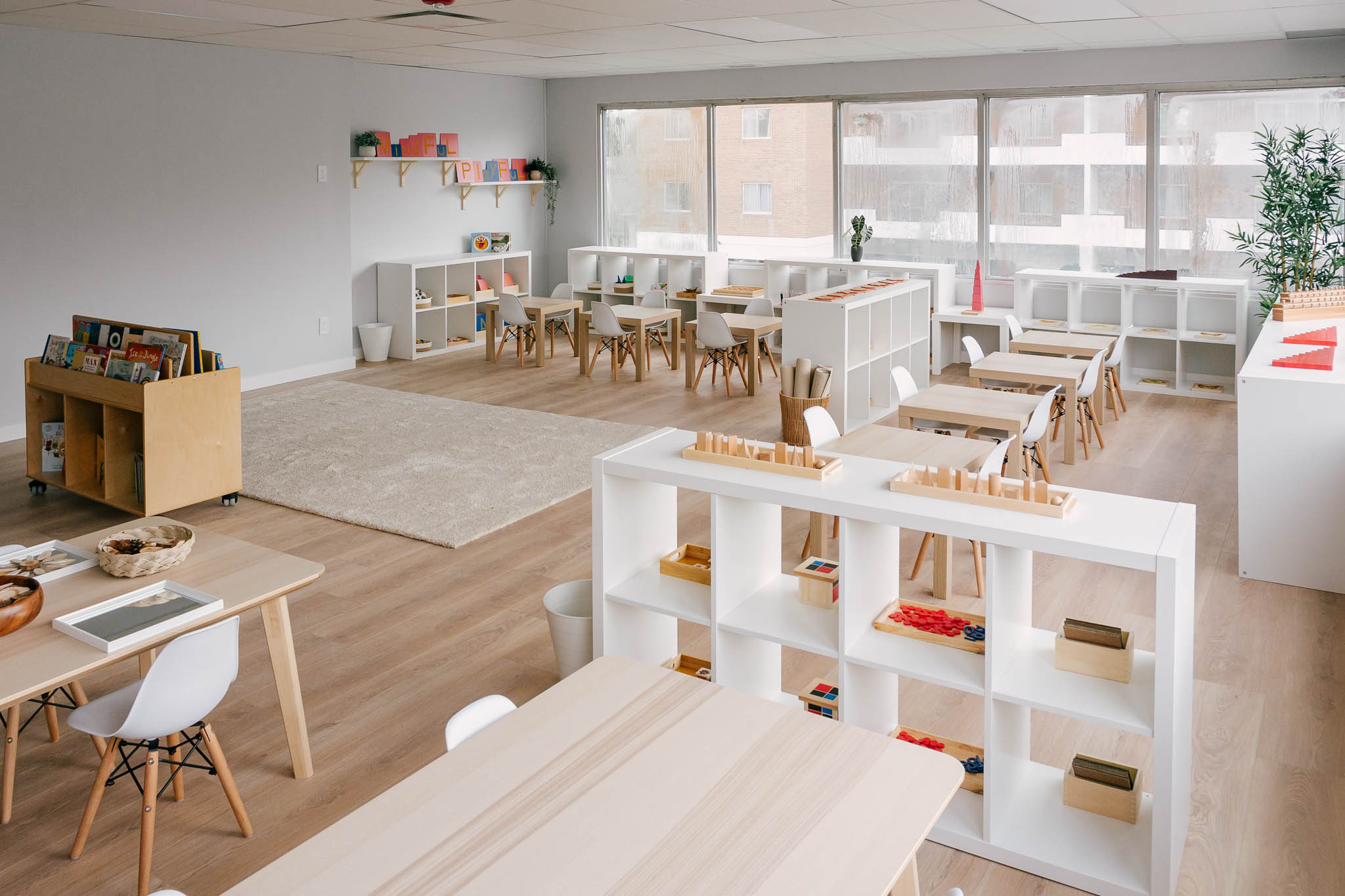 Mindful Playful Montessori classroom